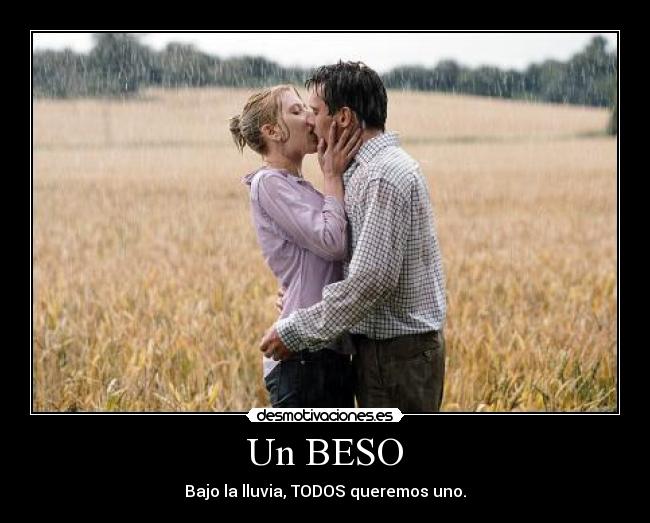 Un BESO -
