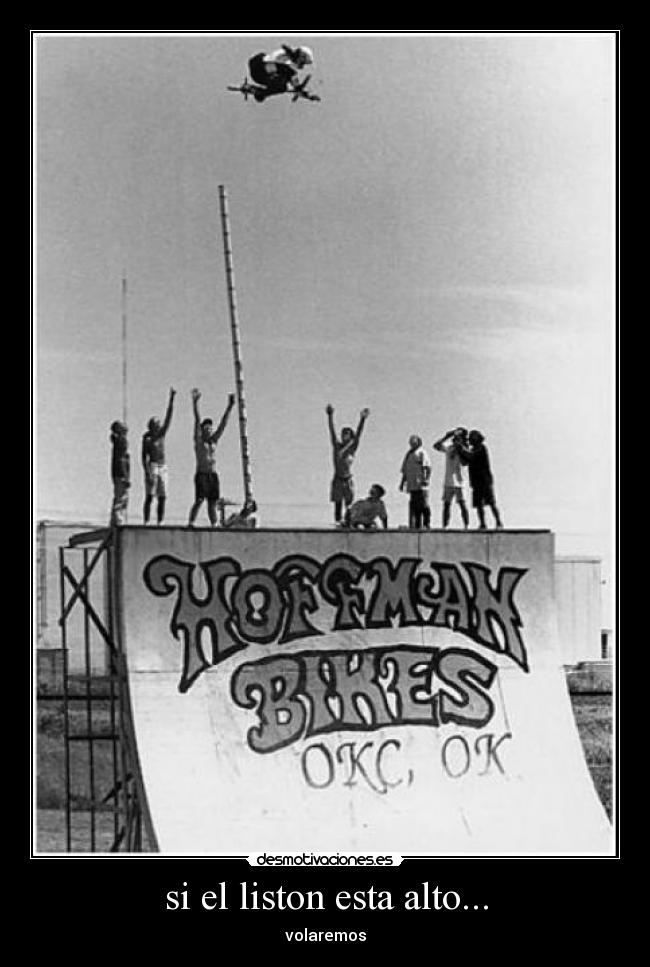 si el liston esta alto... - 