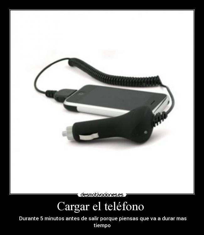 Cargar el teléfono -