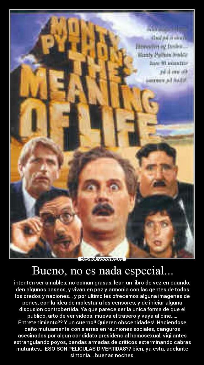 carteles monty python desmotivaciones