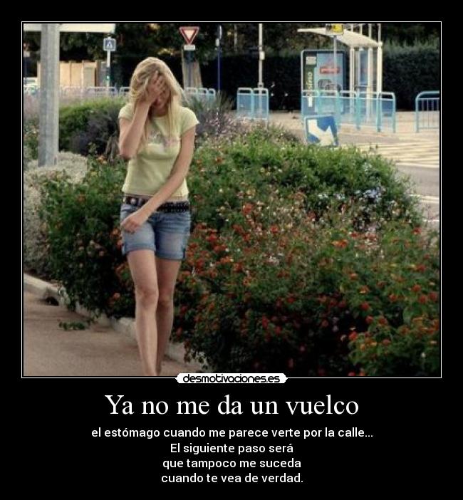 Ya no me da un vuelco - 