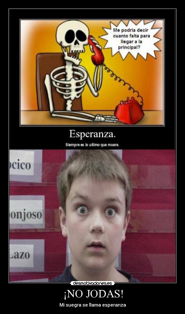 ¡NO JODAS! - 