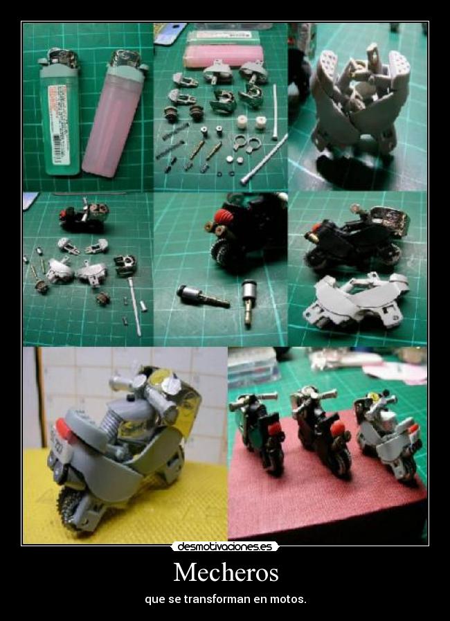 carteles mecheros motos desmotivaciones