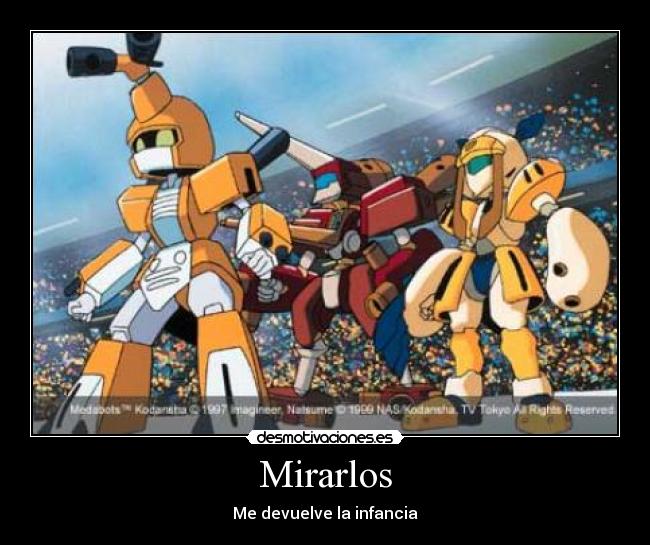 Mirarlos - Me devuelve la infancia