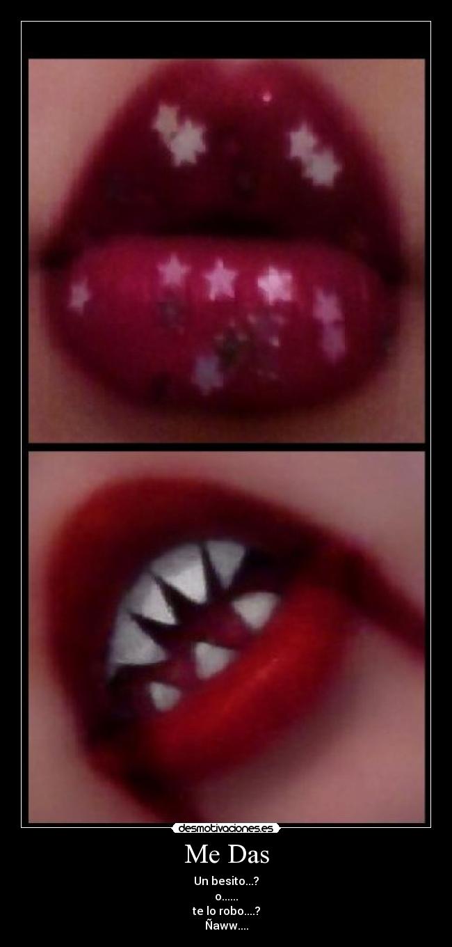 carteles beso desmotivaciones