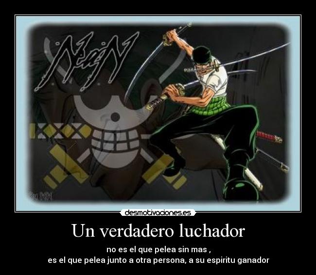 Un verdadero luchador -