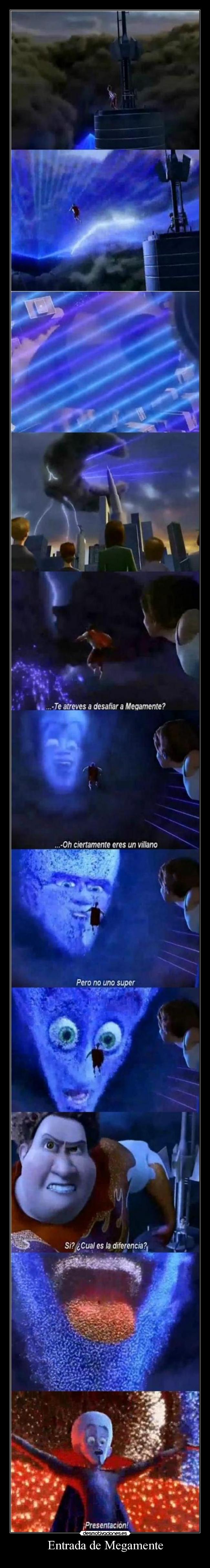 Entrada de Megamente -