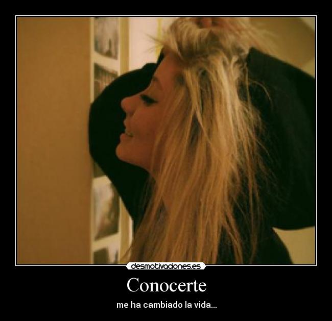 Conocerte -