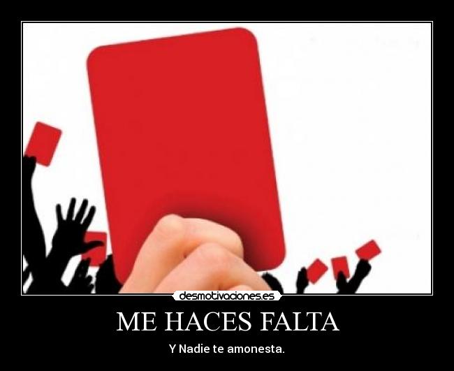 ME HACES FALTA - 