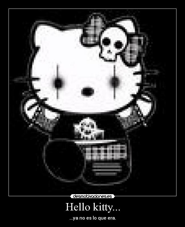carteles hello kitty desmotivaciones