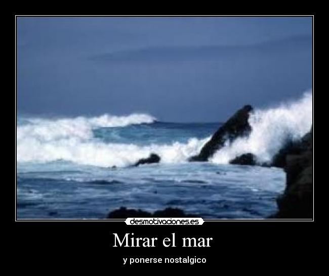 Mirar el mar  - 