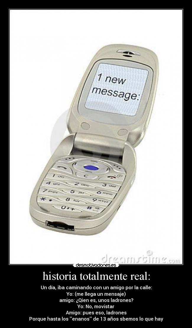 historia totalmente real: -