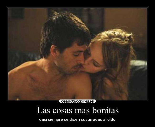 Las cosas mas bonitas -
