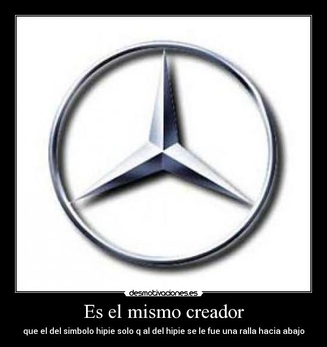 Es el mismo creador - 