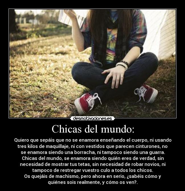 Chicas del mundo: - 