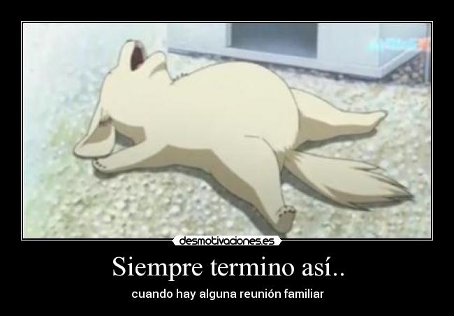 Siempre termino así.. -