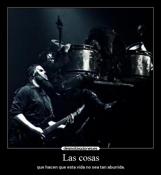 Las cosas -