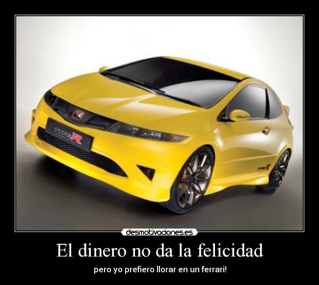 El dinero no da la felicidad -
