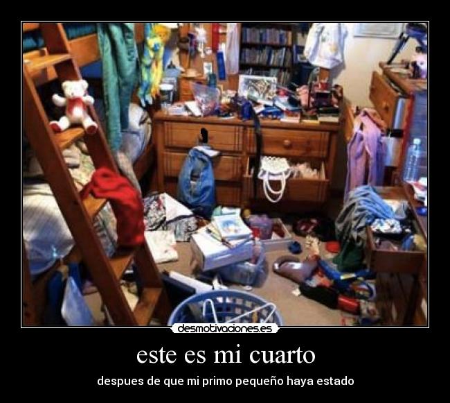 este es mi cuarto - 