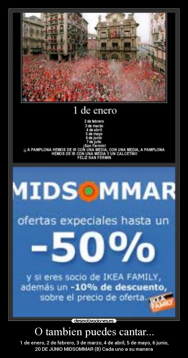 O tambien puedes cantar... - 