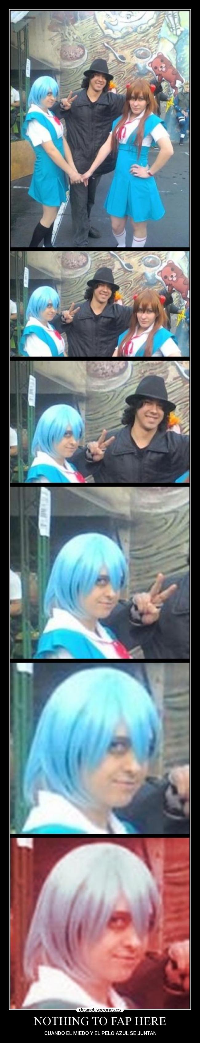 NOTHING TO FAP HERE - CUANDO EL MIEDO Y EL PELO AZUL SE JUNTAN