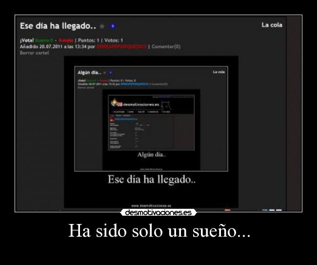 Ha sido solo un sueño... - 