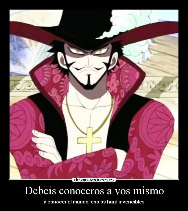 Debeis conoceros a vos mismo - 