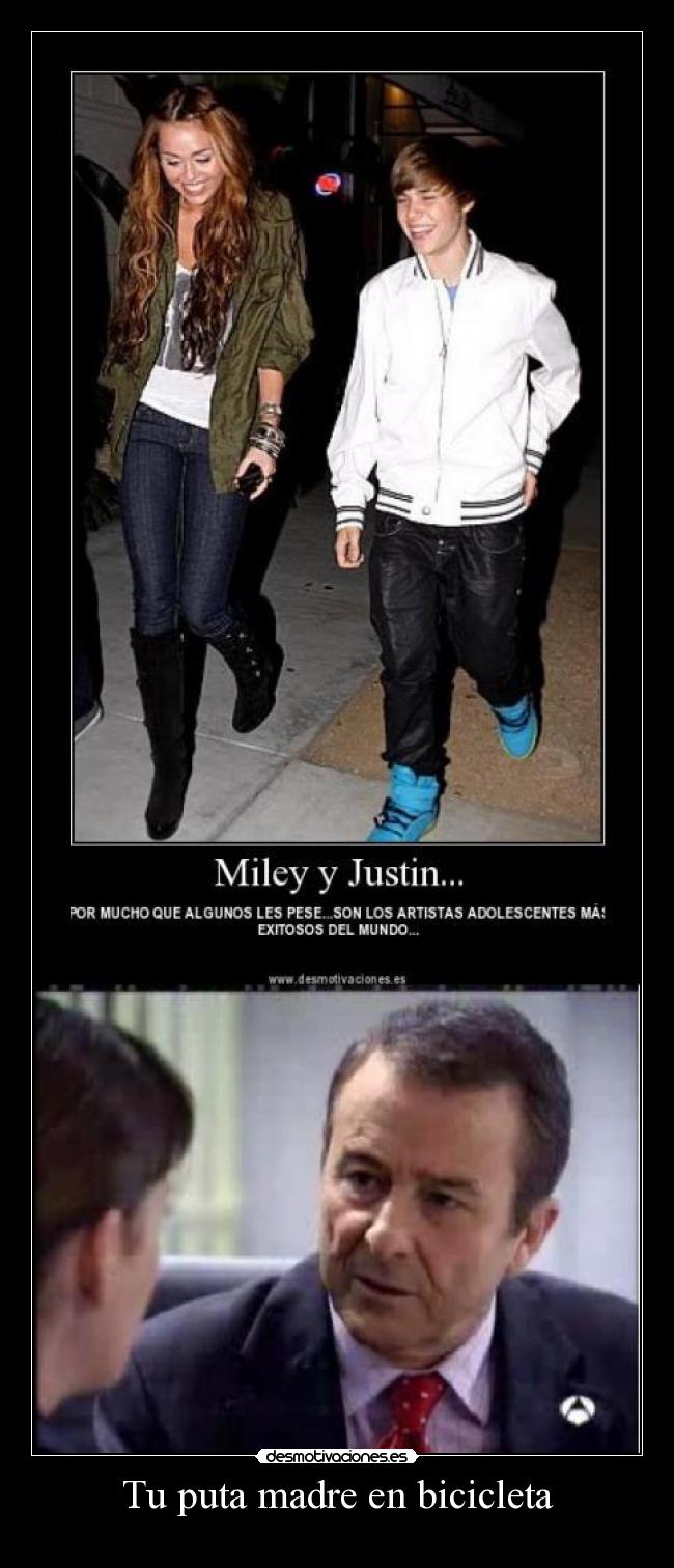 Tu puta madre en bicicleta -