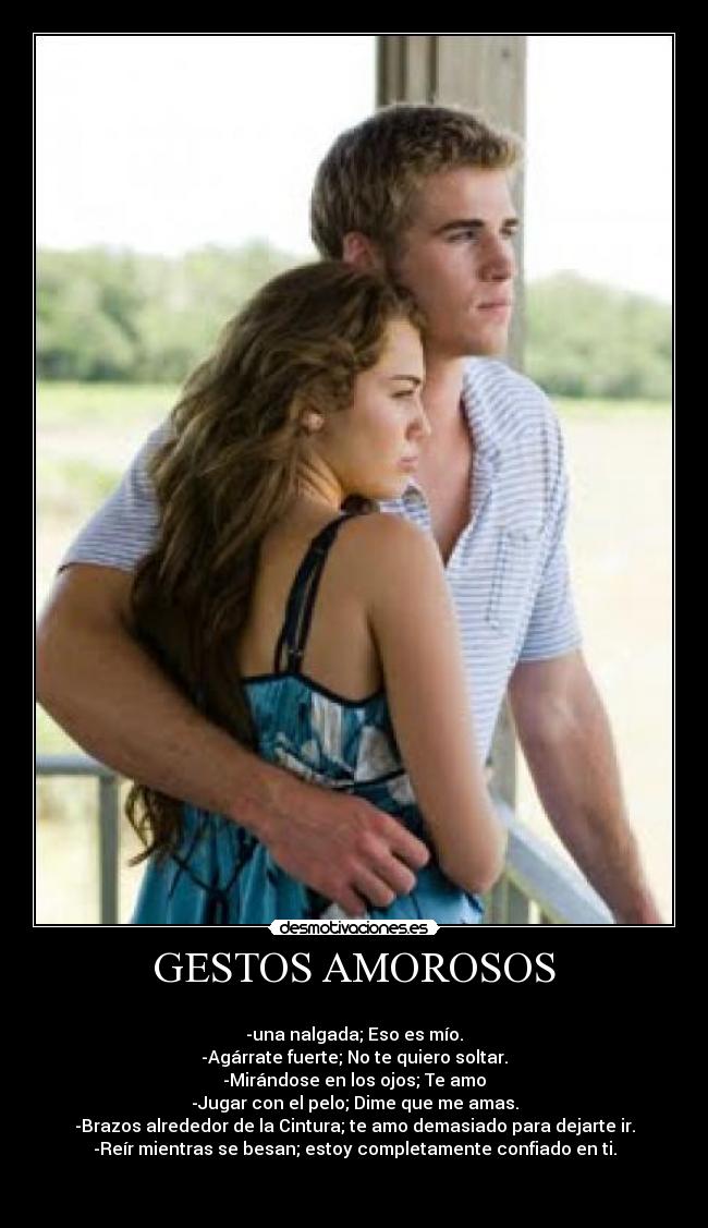 GESTOS AMOROSOS -
