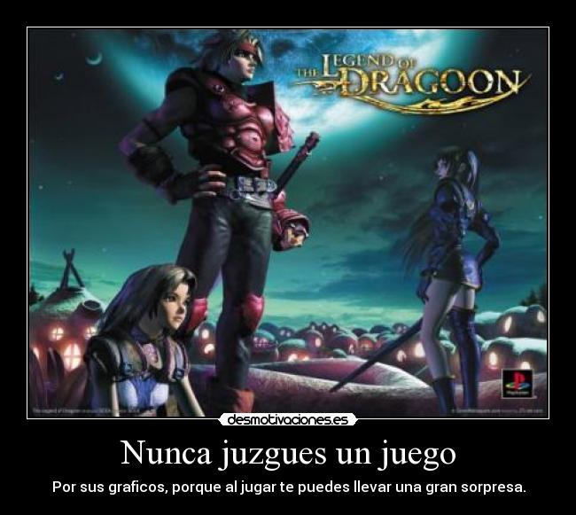 Nunca juzgues un juego - 