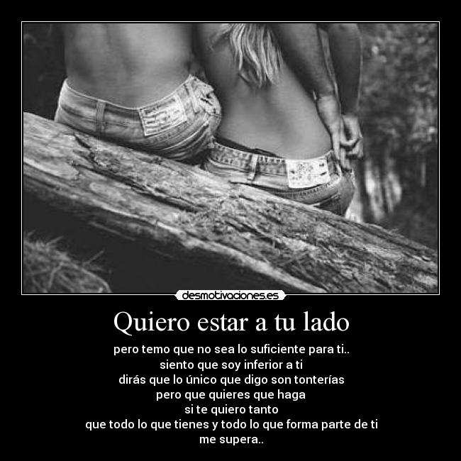 Quiero estar a tu lado - 