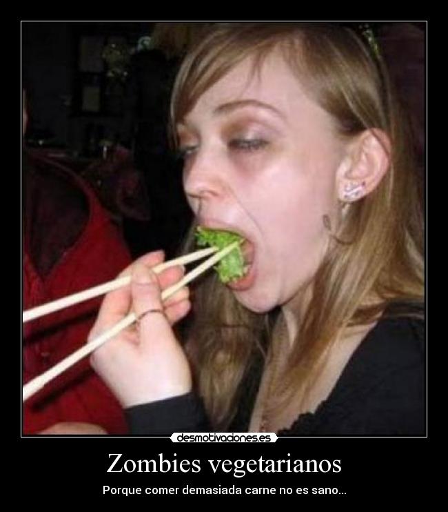 Zombies vegetarianos -