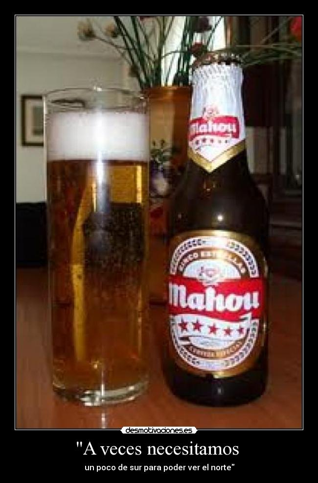 A veces necesitamos  - 