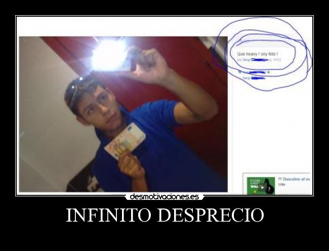 INFINITO DESPRECIO -