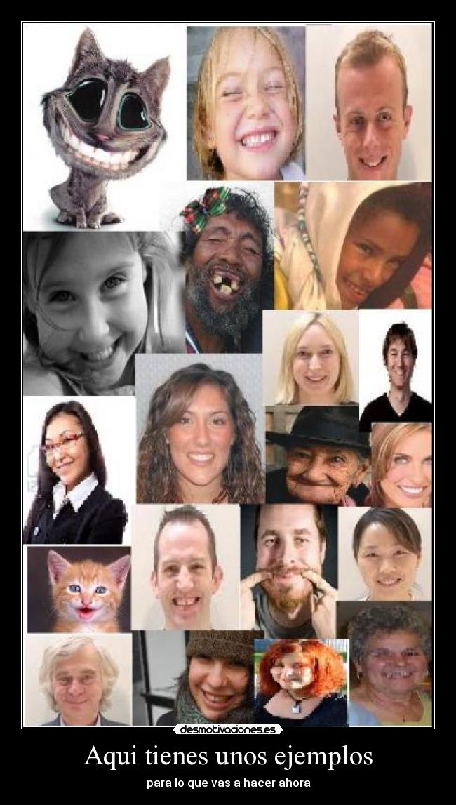 Aqui tienes unos ejemplos - para lo que vas a hacer ahora