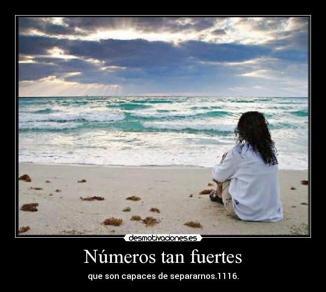 Números tan fuertes -