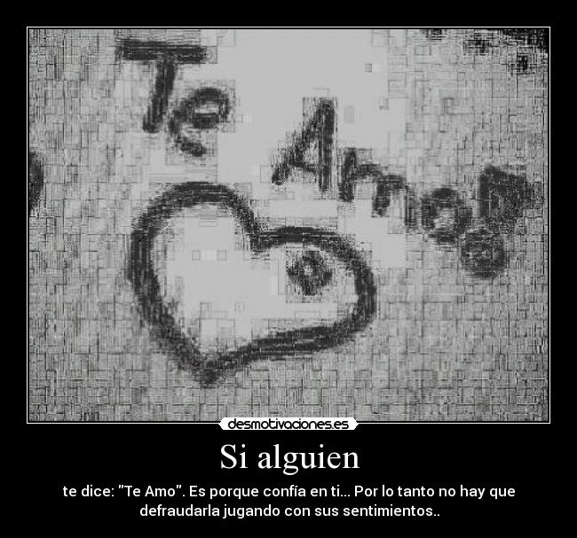 Si alguien - 