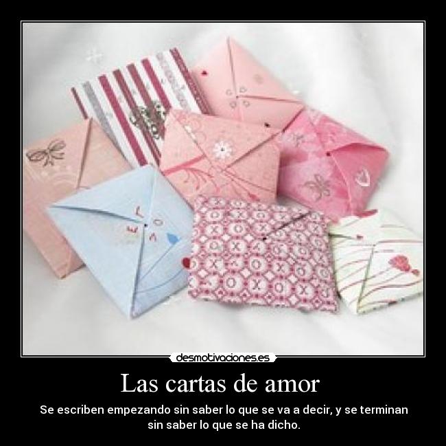 Las cartas de amor -