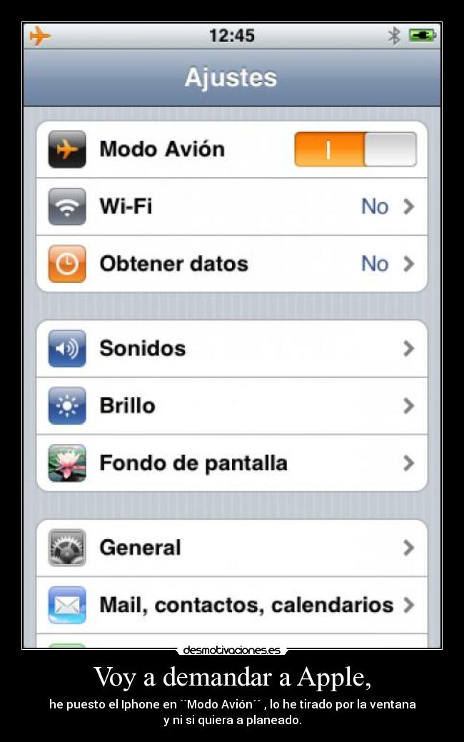 carteles iphone desmotivaciones