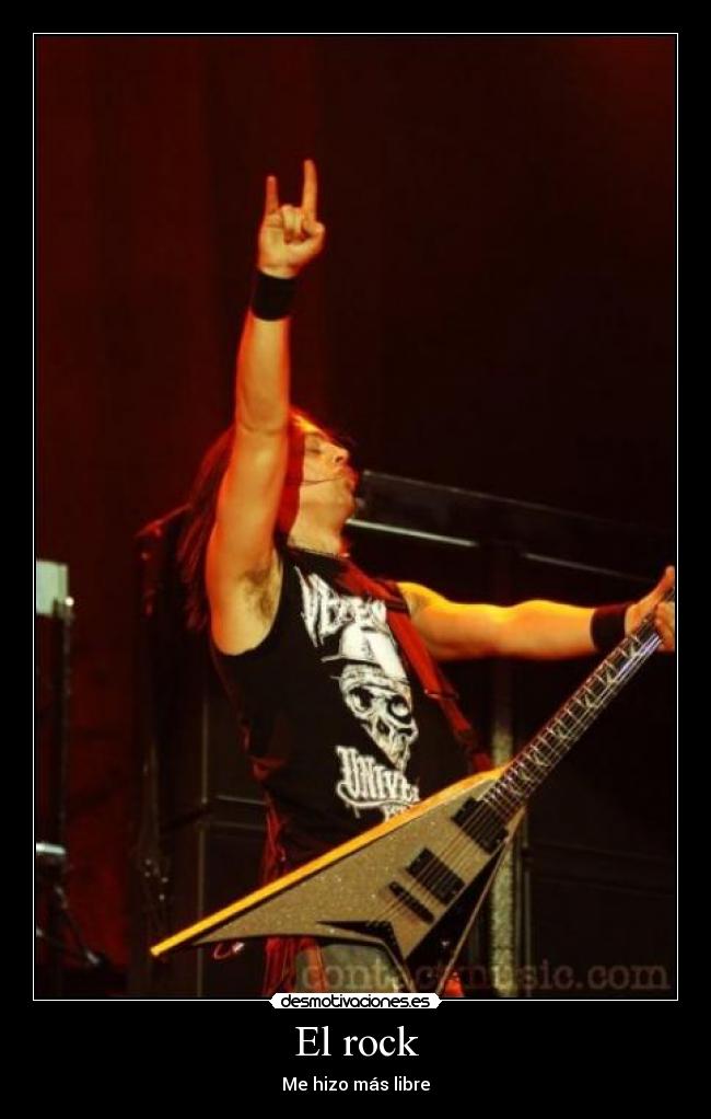 El rock - Me hizo más libre