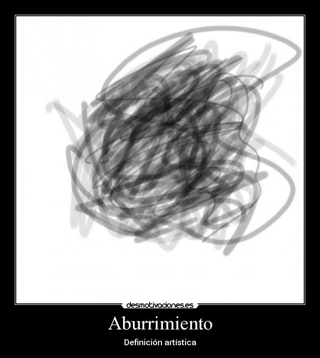 Aburrimiento -