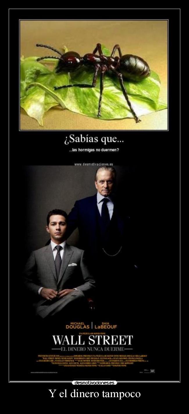 Y el dinero tampoco - 