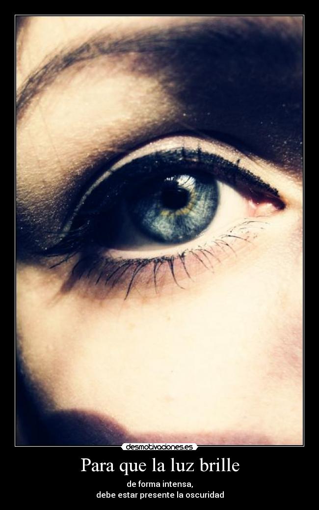 Para que la luz brille -