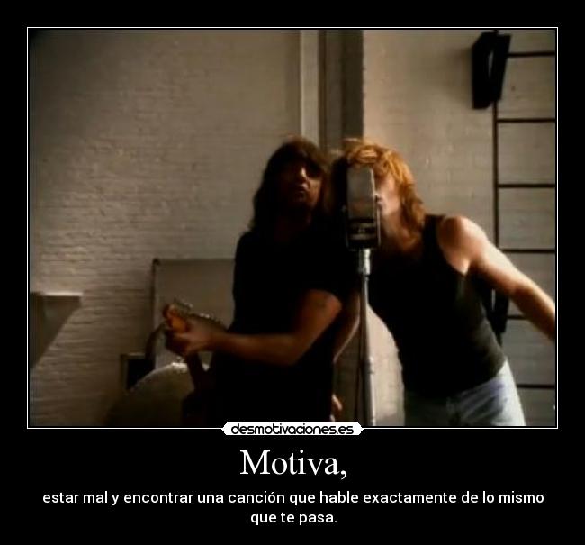 carteles musica bon jovi always videoclip motiva desmotivaciones