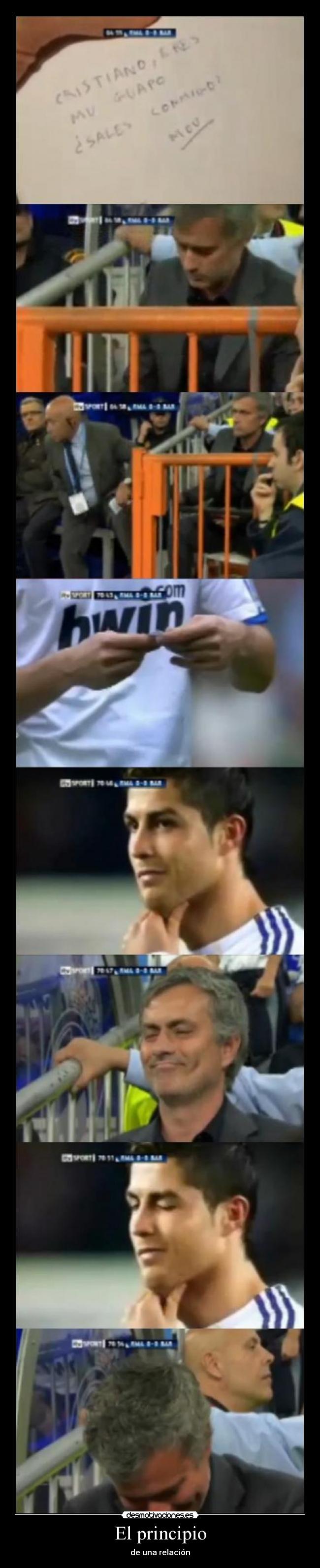 El principio - de una relación