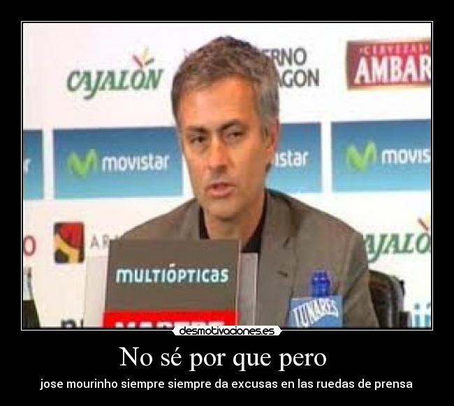 No sé por que pero  - 