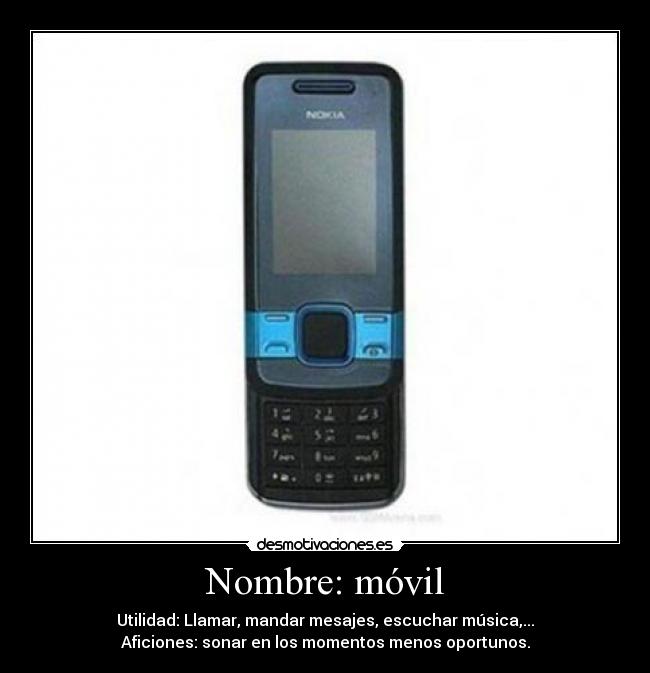 Nombre: móvil - 