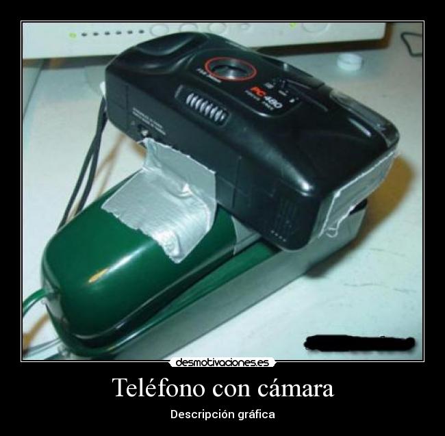 Teléfono con cámara - 