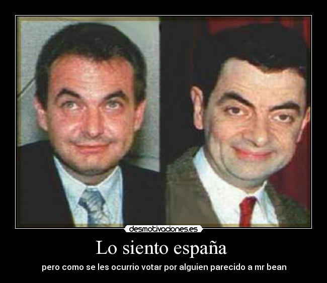 Lo siento españa  - 