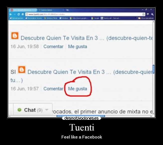 Tuenti - Feel like a Facebook